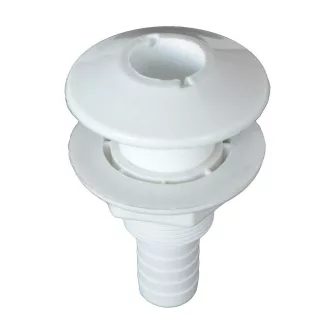 Odtok vody cez kryt biely 40x98 mm EVA