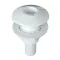 Odtok vody cez kryt biely 47x98 mm EVA