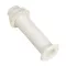 Výstupné potrubie cez plastový kryt 145x33 mm