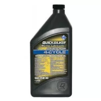 Polosyntetický motorový olej Quicksilver 25W-40 1 liter