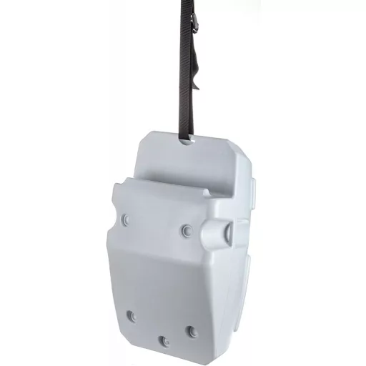 Prístavný a pontónový blatník 38 cm biely