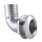 Lefolyó könyök inox 19 mm EVA
