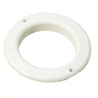 Gumový zvonový upínací krúžok biely 58-89 mm