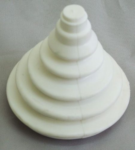 Bowdenova zvonová harmonika, 1 kolík, biela