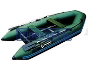 Člnky okrúhle AS-300 zelená