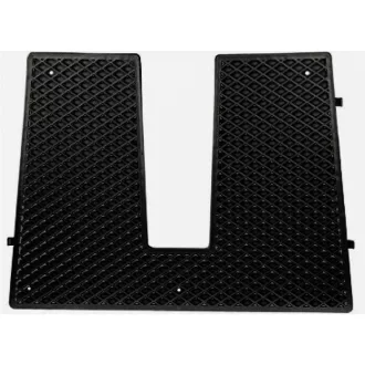   Tlmič vibrácií pre zrkadlá, plast, čierny, 430 x 324 mm, 