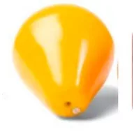 Označovacia bója hruška žltá priemer 15 cm CTR