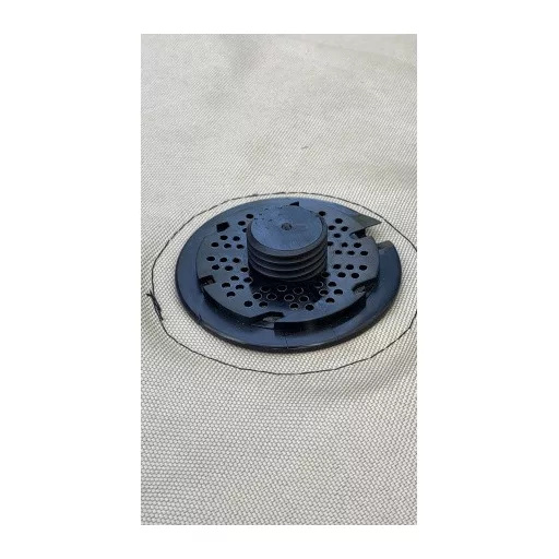 Ventilátor Boat Vent 4 s čiernou plachtou