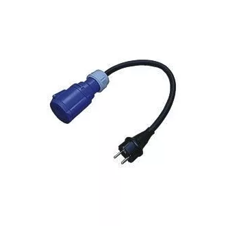 Adaptérový kábel 0,4 m Schuko-STECKER >CEE spojka