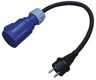 Adaptérový kábel 3 m Schuko-STECKER >CEE spojka