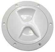 Kontrolný kryt PP light verzia 6" (152 mm) biely