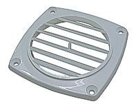 Ventilátor pre 3" hadicu čierny plochý