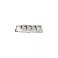   Ventilátor motorového priestoru z nehrdzavejúcej ocele 5 otvorov 326x114mm