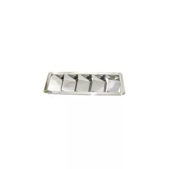   Ventilátor motorového priestoru z nehrdzavejúcej ocele 5 otvorov 326x114mm