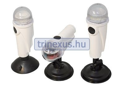 LED Nav-Light Signal biela w. Prísavka