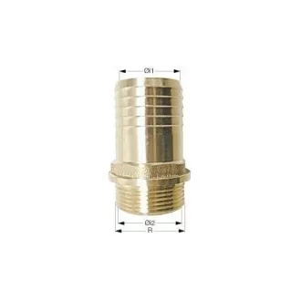 Hadicová tryska Ms58 3/4" pre hadicu 3/4"