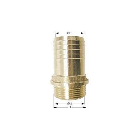 Hadicová tryska Ms58 3/4" pre hadicu 3/4"