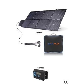 SEAFLO 200 W skladací solárny panel