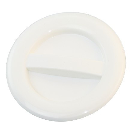 Veko úložného priestoru, okrúhle, plastové 235 mm biele LIN