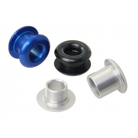 Palubná priechodka 8 mm závit 7-12 mm hliníková čierna