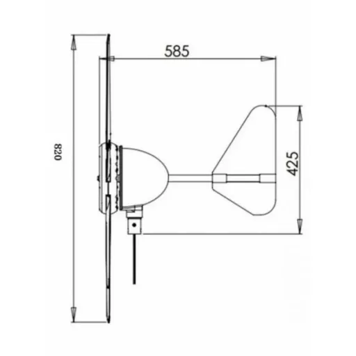 Veterný generátor 90 W 12 V SLF