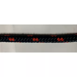Lano PP tmavo modro-červené 12 mm
