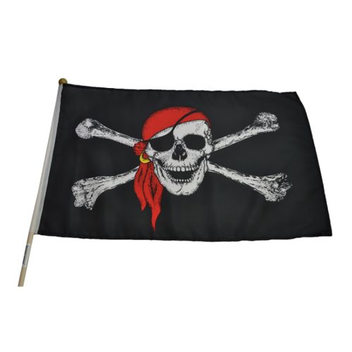 Pirátska vlajka 45 cm VVL