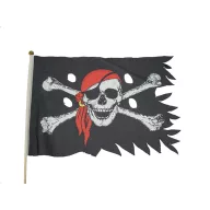 Pirátska vlajka 45 cm VVL