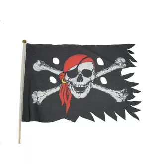 Pirátska vlajka 45 cm VVL