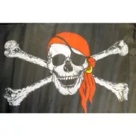 Pirátska vlajka 90 cm VVL