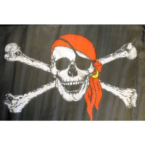 Pirátska vlajka 90 cm VVL