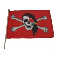 Pirátska vlajka 45 cm VVL