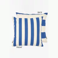 Modrý pruhovaný vankúš 45cm VVL