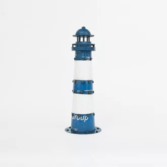 Recyklovaný kovový maják 49cm (do exteriéru) VVL