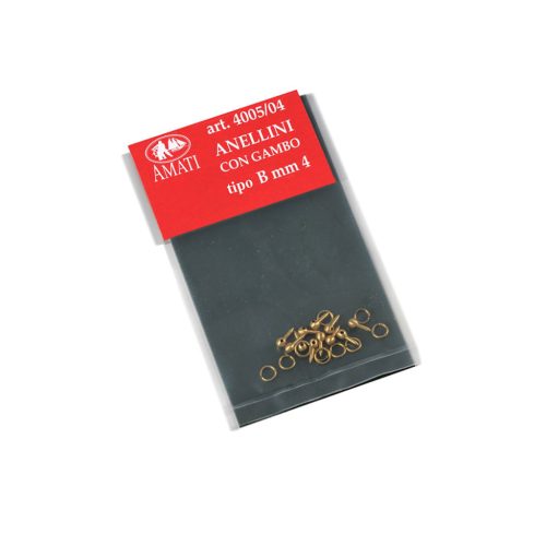 Medený klinec s krúžkom 4 mm 10 kusov VVL