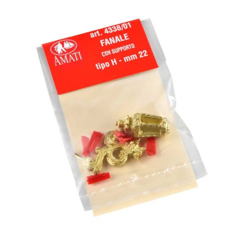 Svetlomet 22mm zadný červený VVL