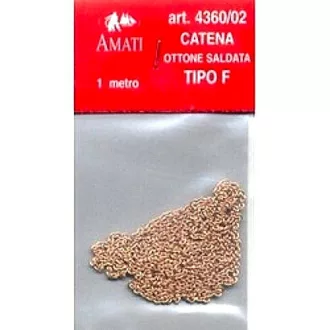 Medená reťaz 1mm/1m VVL