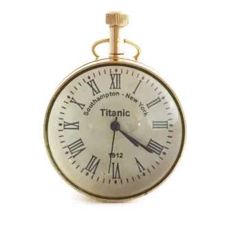 Guľové hodiny v drevenej krabičke 5 cm Titanic VVL