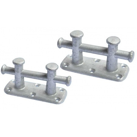 Dvojitý krížový stĺpik pozinkovaný cca 27 cm