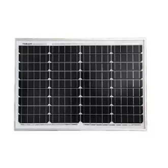 Solárny panel, pevný panel, hliník, 50 W, SLF