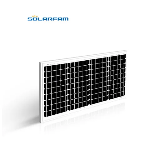 Solárny panel, pevný panel, hliník, 50 W, SLF