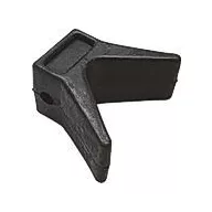 Nárazník oblúka z čiernej gumy