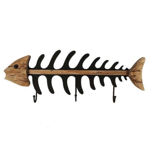 Rybia kosť so zubami 59,5cm VVL