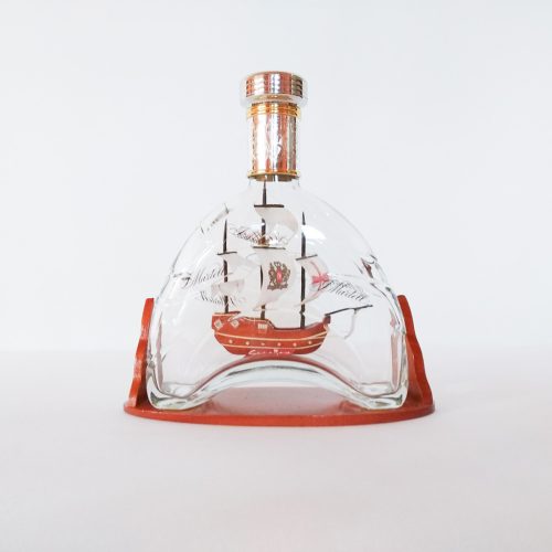 Model plachetnice Santa Maria vo fľaši Martell VVL