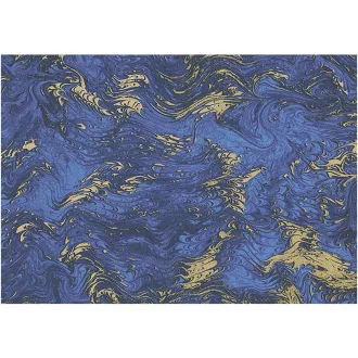 Modrý baliaci papier 50 x 70 cm VVL