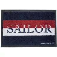 Vinylová výstupná rohož s nápisom Sailor VVL