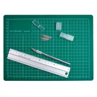   Hobby klipboard - pravítko - sada na vyšívanie so skalpelom VVL