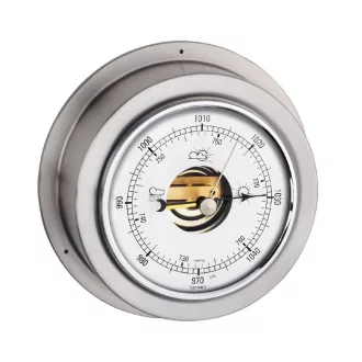 Nerezový námorný barometer VVL